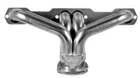 Small Chevy Blockhugger Angle Plug Plain Steel Exhaust Headers Sbc CC1AP-P New. Price: $340.50.
