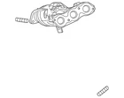 Genuine Mitsubishi Mnfd W/converter 1555A868 New. Price: $1353.07.