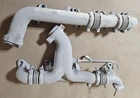 Mercedes 1978-1980 C/R107 450 4.5L V8 Exhaust Manifolds 1171427601 And 7801 Used. Price: $799.00.