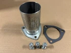 Exhaust Header Reducers 2.5 To Id Flanges Pair No O2 Bung 30032 New. Price: $20.95.