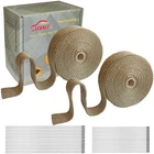 Ledaut Roll 2" 50' Titanium Exhaust Heat Wrap For Motorcycle Fibergl... New. Price: $39.62.