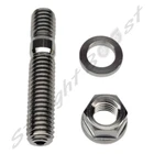 1PC 3/8"-16 Titanium Exhaust Turbo Manifold Header Stud Kit Ford Gm Chevy Mopar. New. Price: $12.98.