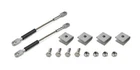 Drag Race Solutions Weld-on Tether Kit Stainless Tabs 4040-WSS-BLK New. Price: $170.59.