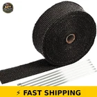 Sunplustrade 2" 50' Black Exhaust Heat Wrap For Motorcycle New. Price: $36.99.