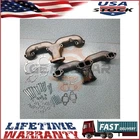 Sbc Exhaust Manifolds Rams Horn Style For Chevy 283 305 327 350 400 Gearzaar Kit New. Price: $99.99.