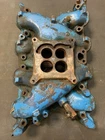 1970-71 Ford 351CLEVELAND 4V Iron Intake Manifold DOAE-9425-L Mustang Torino Used. Price: $150.00.