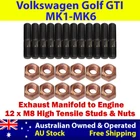 High Tensile Exhaust Manifold Stud Kit For Volkswagen Golf Gti MK1-MK6 Engine Brand. Price: $64.35.