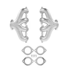 Hooker Blackheart 8504-1HKR Ls Swap Exhaust Manifolds Center Dump Silver New. Price: $460.95.