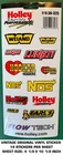 Holley Lunati Hooker - Original Decal Sheet 14 Qty Stickers Per Used. Price: $8.53.