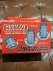 Hedman Header Reducer 21105; 3-BOLT Collector 2.5 X In. Bolt-on, Pair New. Price: $39.99.