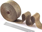 Titanium Exhaust Wrap 1" 16' Roll For Motorcycle 16&APOS;, New. Price: $19.99.