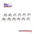 Schoenfeld 767711, Set Of 12 Header Tabs No Bolts Natural Steel Performance Par New. Price: $39.96.
