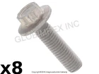 For Porsche (11-18) Crankshaft Sealing Flange Bolt X 30 Mm) Rear (8) Genuine New. Price: $48.10.