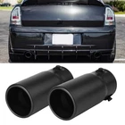 2PCS Exhaust Pipe Tip Rear Tail Throat Muffler Black For Chrysler 300C SRT8 New. Price: $54.14.