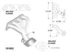 Front Exhaust Manifolds For 2007-2008 Toyota Matrix New. Price: $204.73.