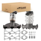 2X Front Left & Right Catalytic Converter For Hyundai Santa Fe 2007-2009 V6 2.7L New. Price: $136.59.