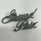 1971 72 Pontiac Grand Prix Front Header Gp Emblem Z1 Used. Price: $21.95.