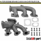 2X Exhaust Manifold W/ Gasket & Bolts For Chrysler Pacifica Dodge Left Right New. Price: $168.99.