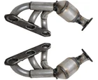 Left + Right Manifold Catalytic Converters Fits Porsche Boxster H6 2005-2008 New. Price: $1088.00.