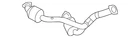 Genuine Gm Three-way Catalytic Converter With Exhaust Pipe 19420277 New. Price: $2525.41.